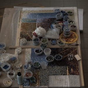 The calming sensation of mosaic